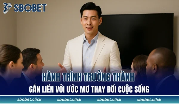 Hành trình trưởng thành gắn liền với ước mơ thay đổi cuộc sống