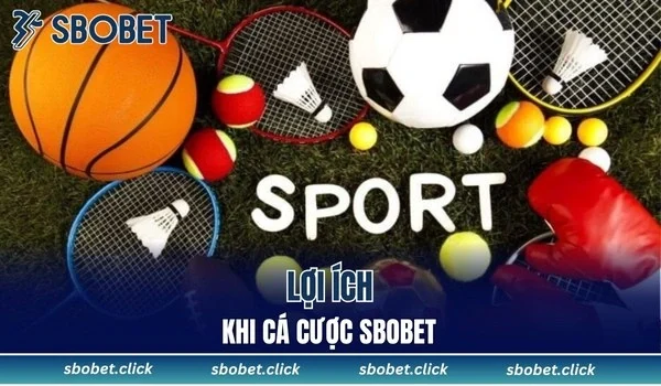 Lợi ích khi cá cược SBOBET